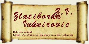 Zlatiborka Vukmirović vizit kartica